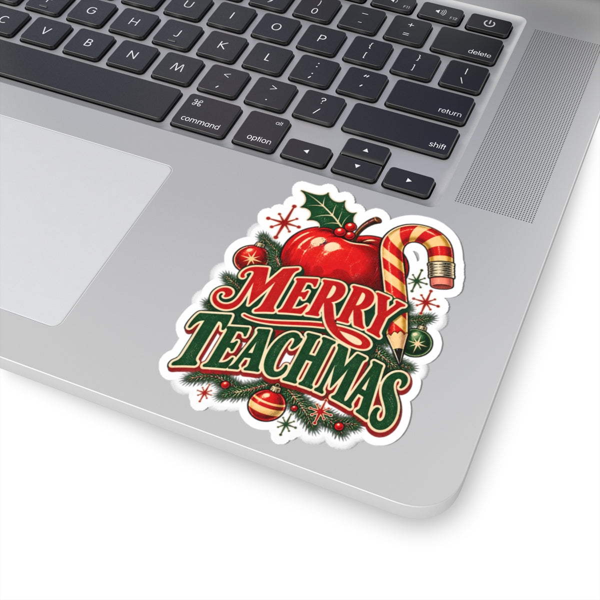 Merry Teachmas Sticker