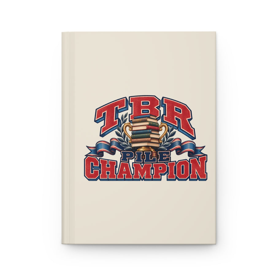 TBR Pile Champion Hardcover Journal