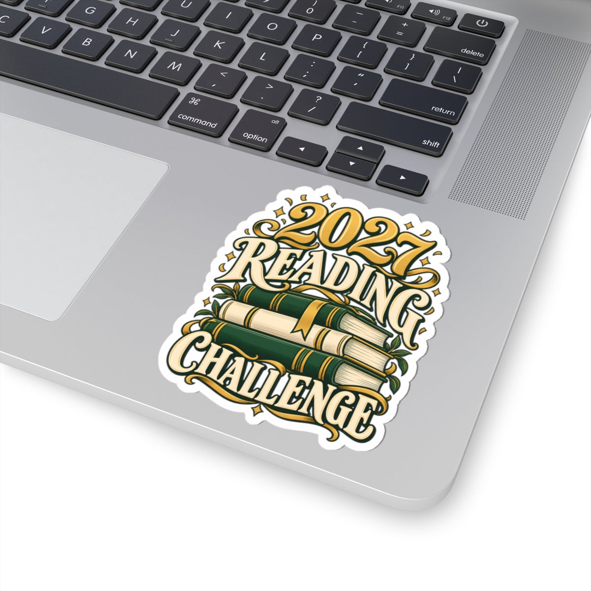 2027 Reading Challenge Sticker