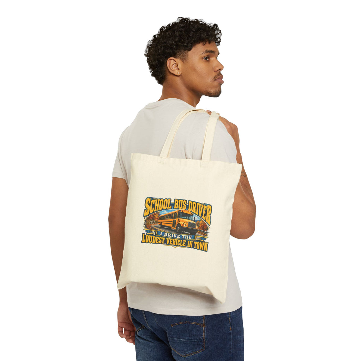 School Bus Driver Tote Bag