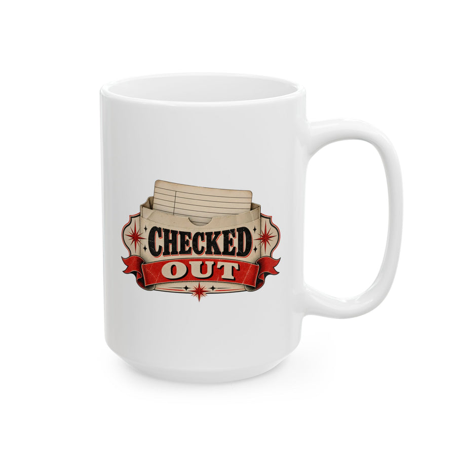Checked Out Mug