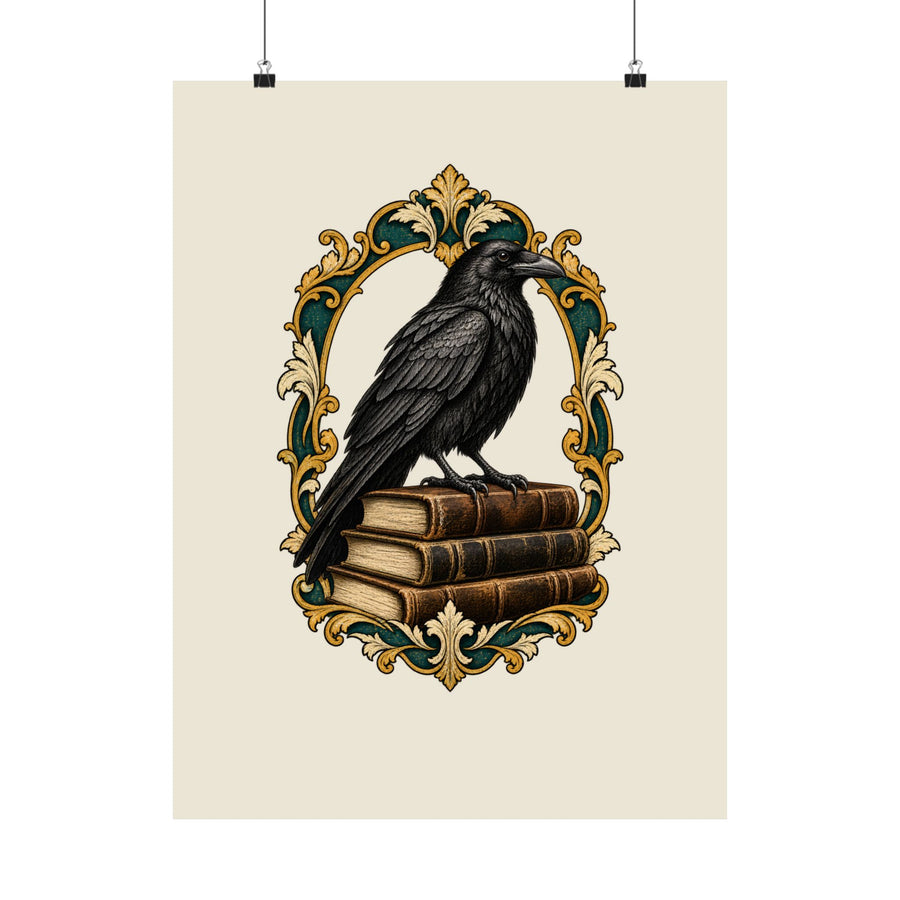 The Raven & the Stacks Poster