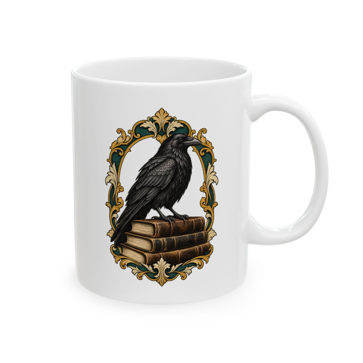 The Raven & the Stacks Mug