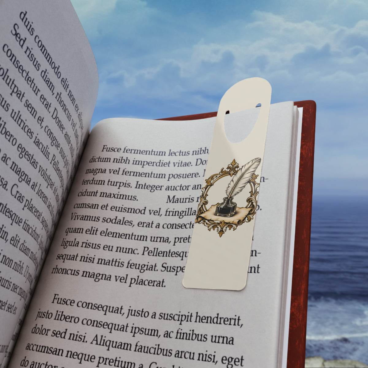 Quill & Inkwell Bookmark