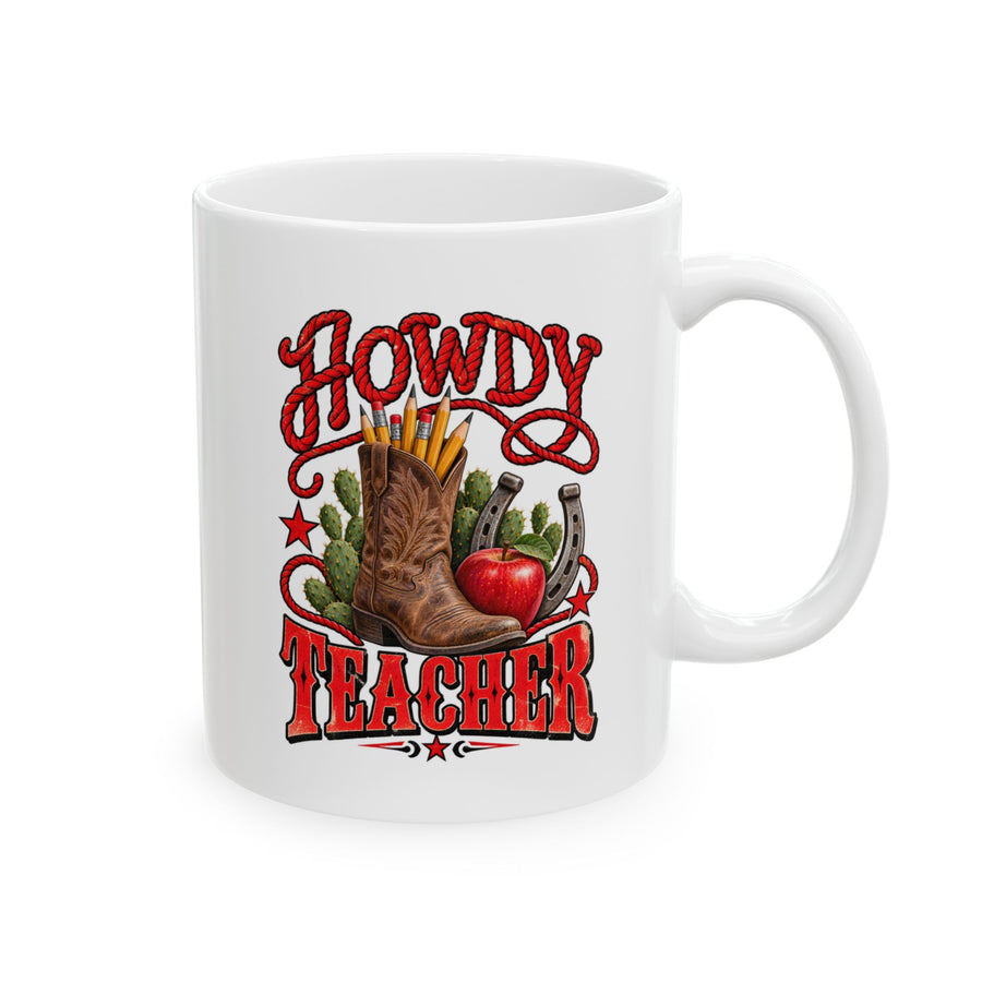 Howdy Teacher Mug