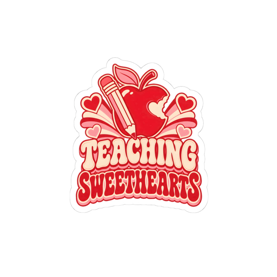 Teaching Sweethearts Sticker