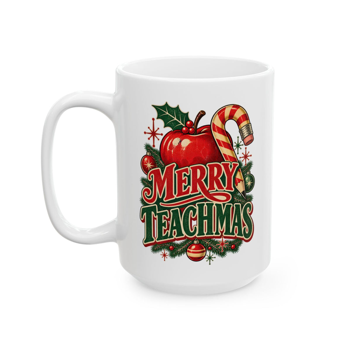 Merry Teachmas Mug