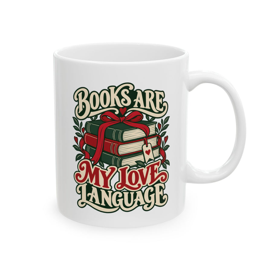 Books Are My Love Language Mug