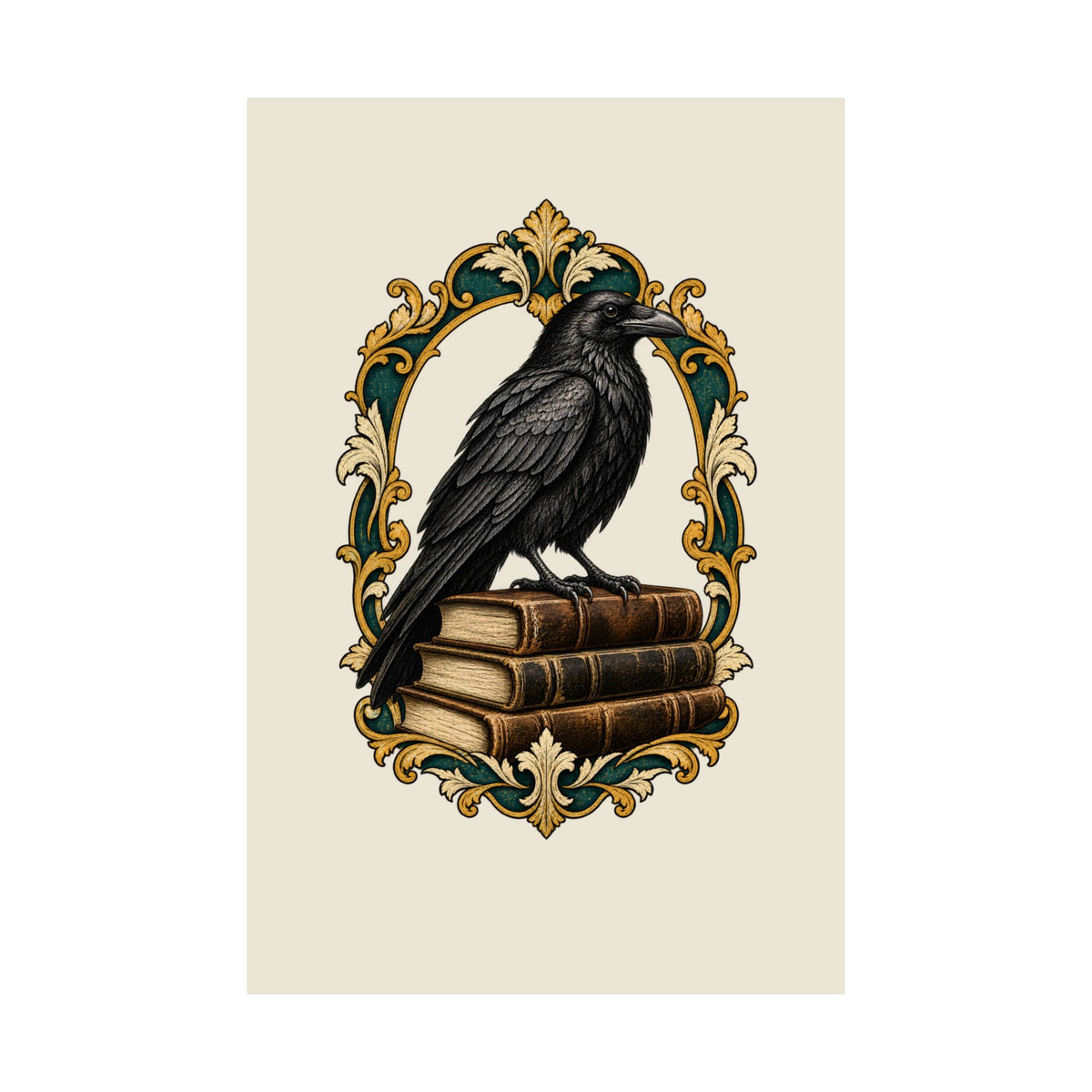 The Raven & the Stacks Poster