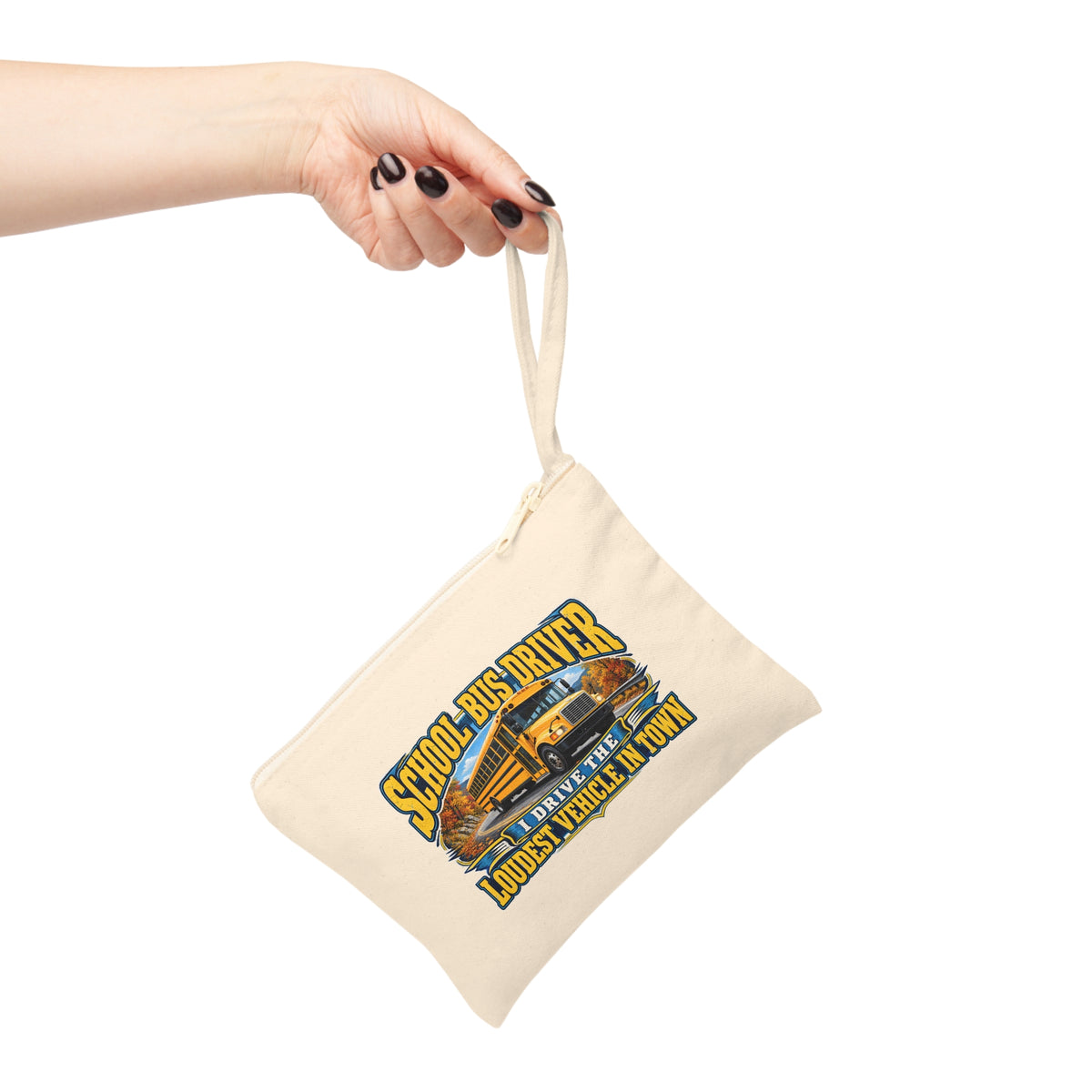 School Bus Driver Pencil Pouch