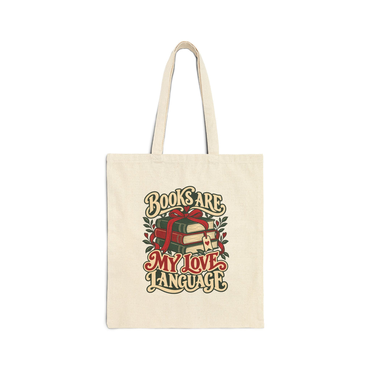 Books Are My Love Language Tote Bag