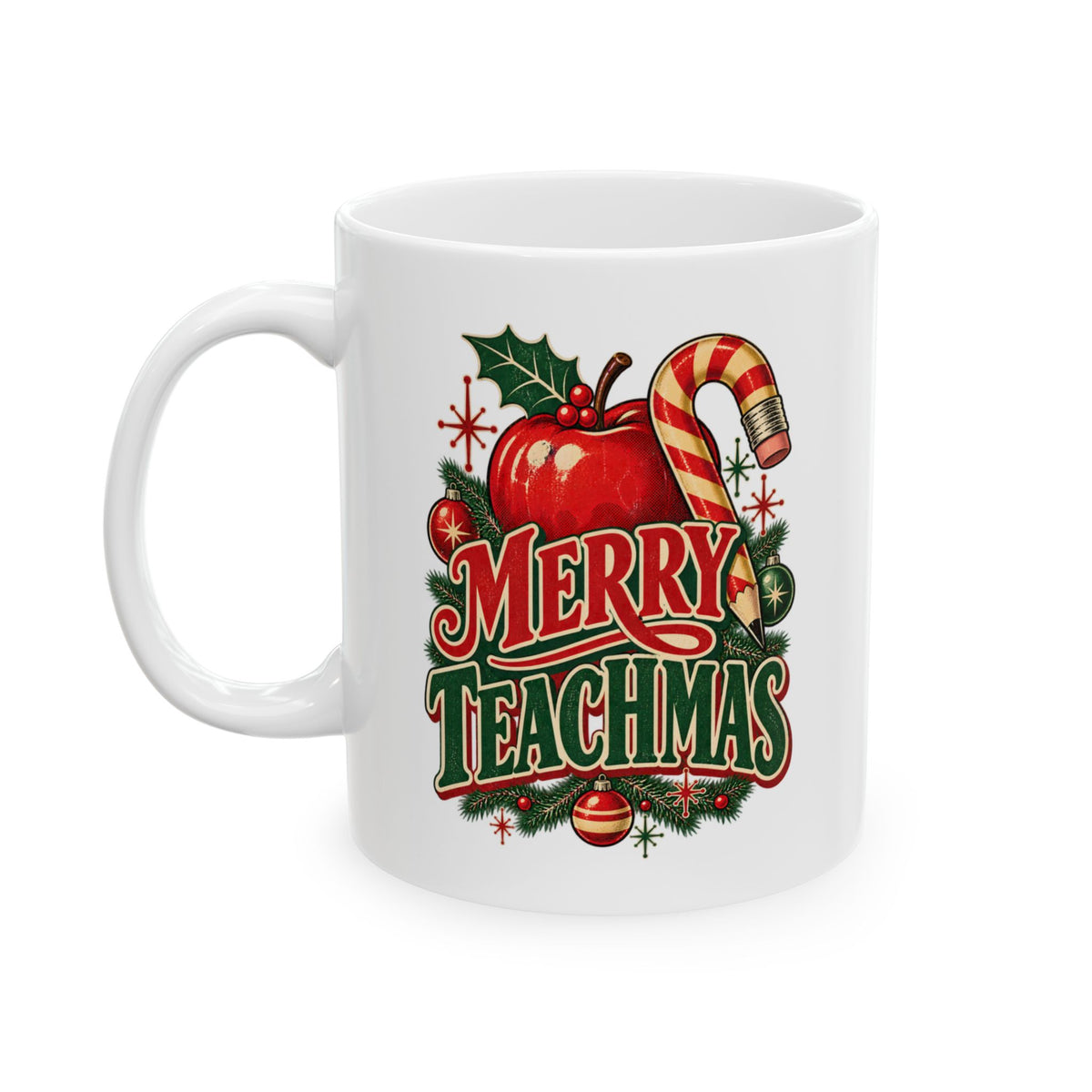 Merry Teachmas Mug
