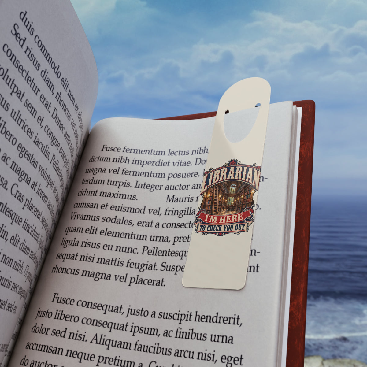 I'm Here to Check You Out Bookmark