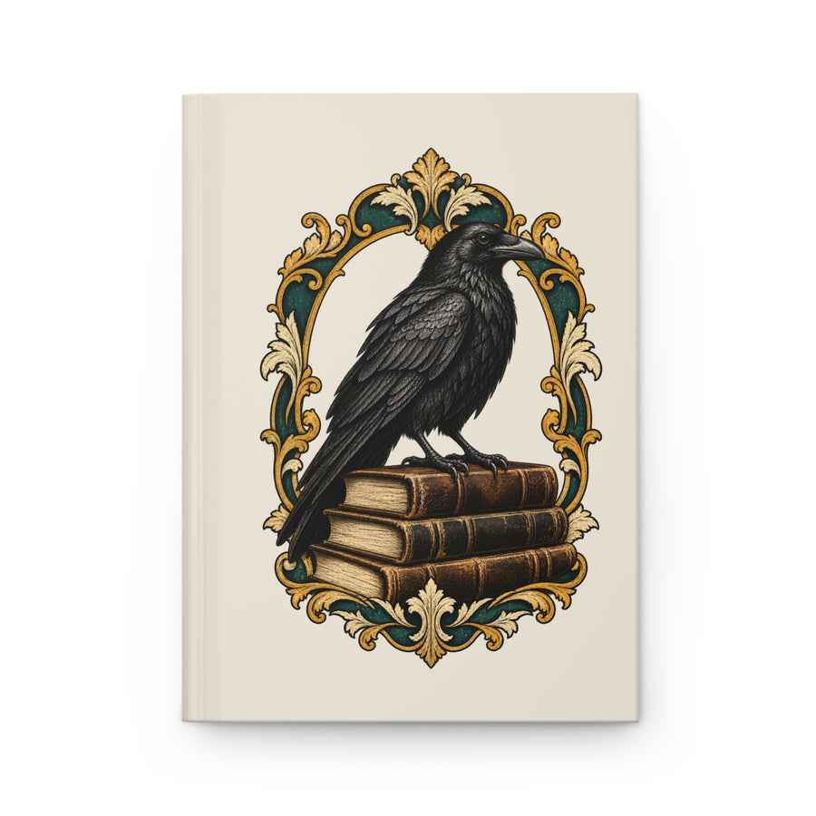 The Raven & the Stacks Hardcover Journal