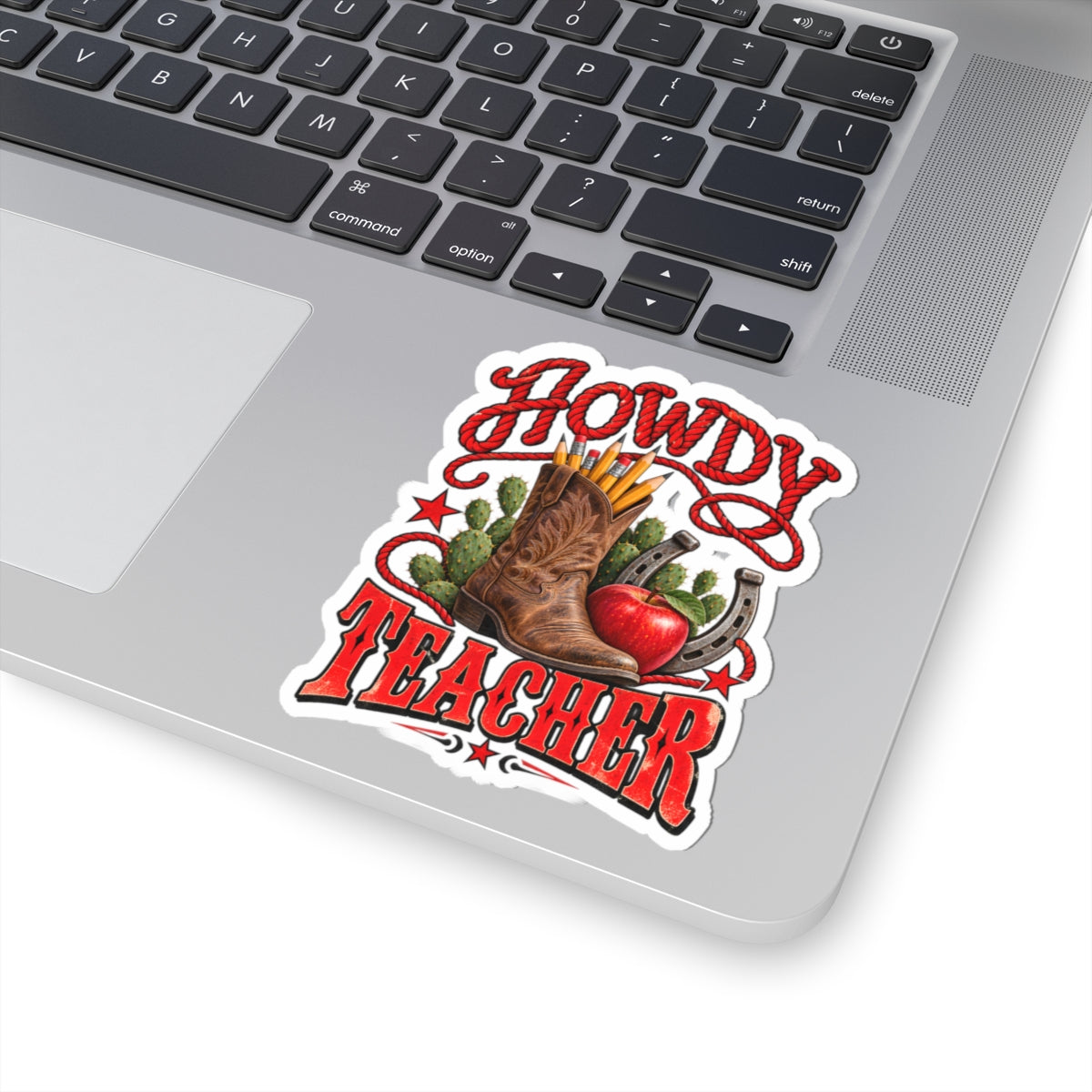 Howdy Teacher Sticker