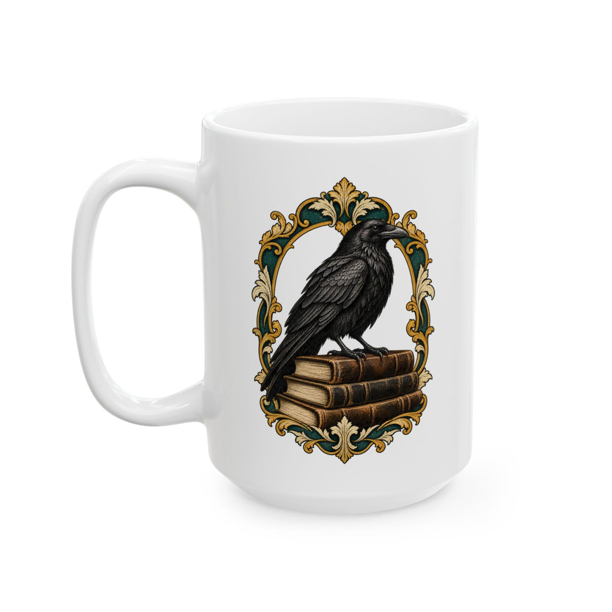 The Raven & the Stacks Mug