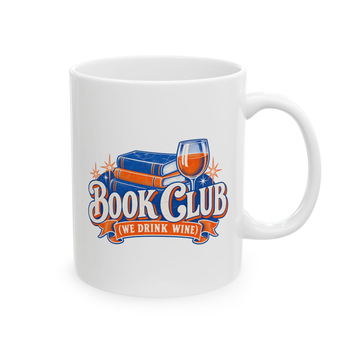 Book Club (We Drink Wine) Mug