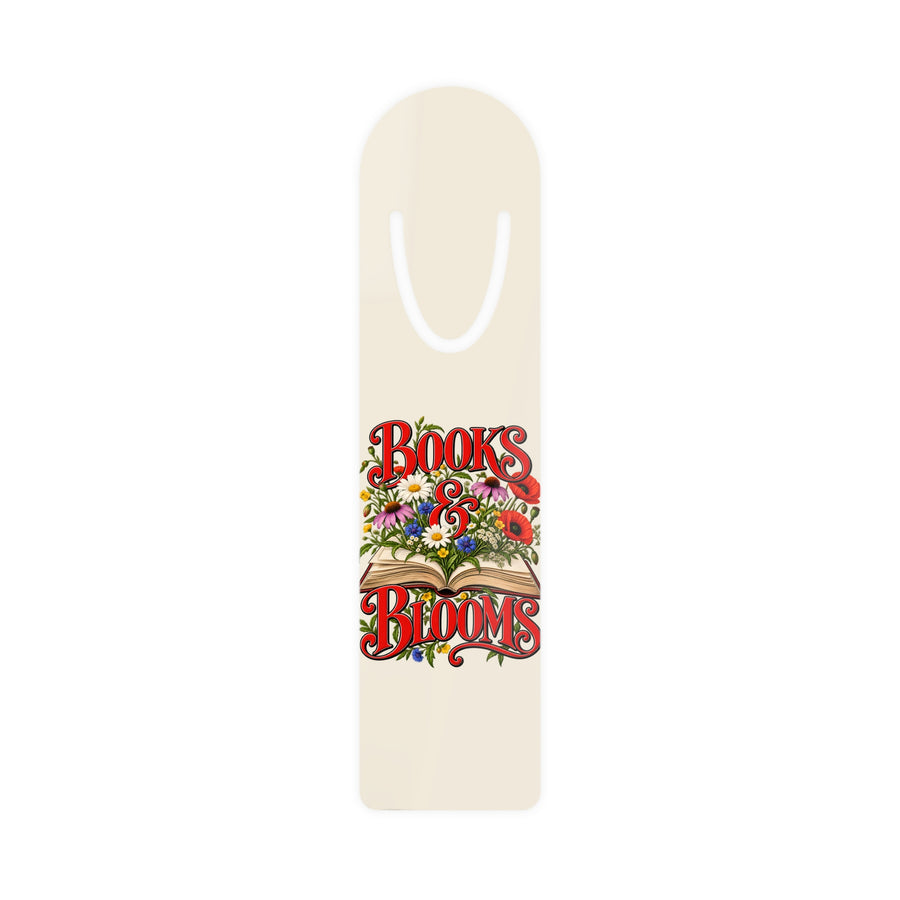 Books & Blooms Bookmark