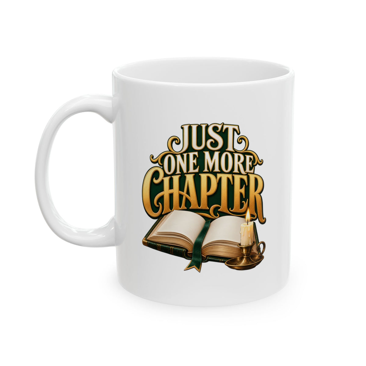 Just One More Chapter Mug