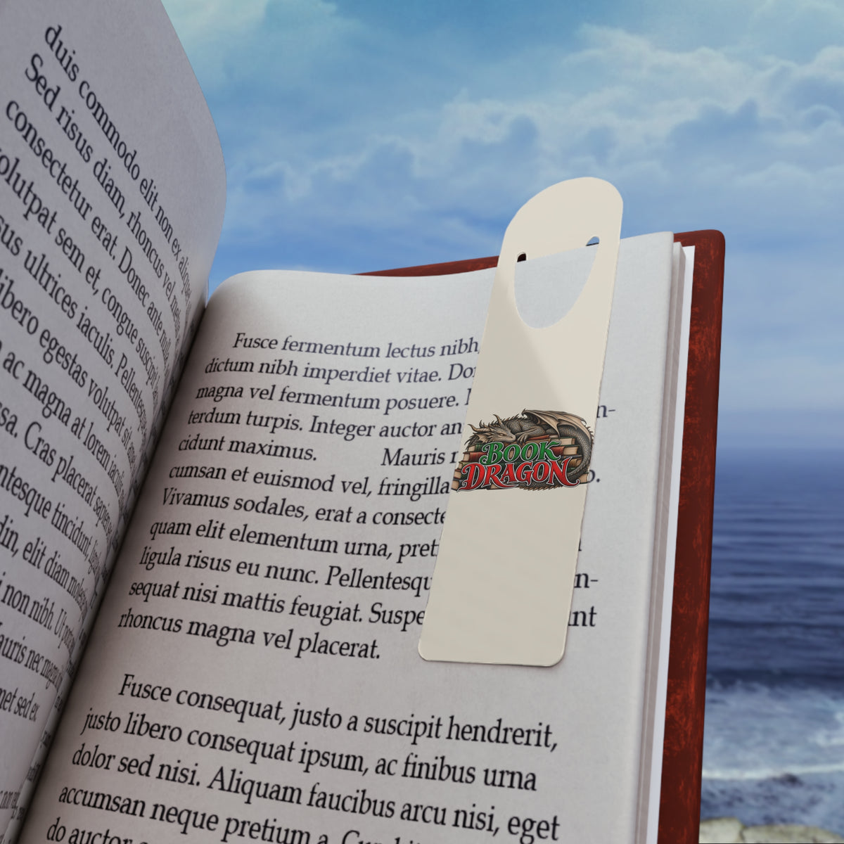 Book Dragon Bookmark