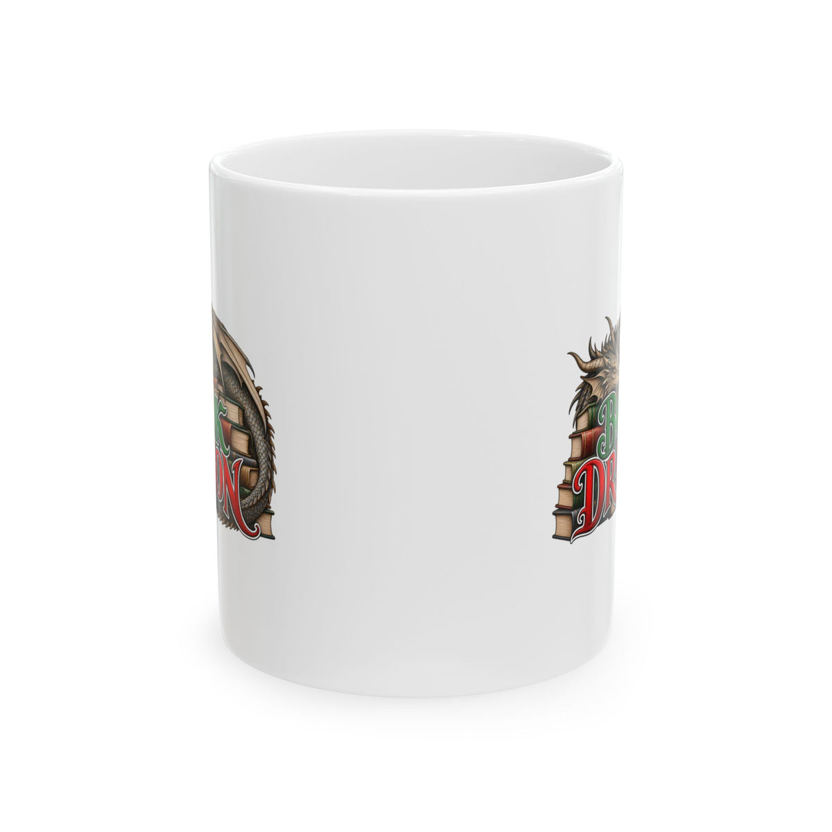 Book Dragon Mug