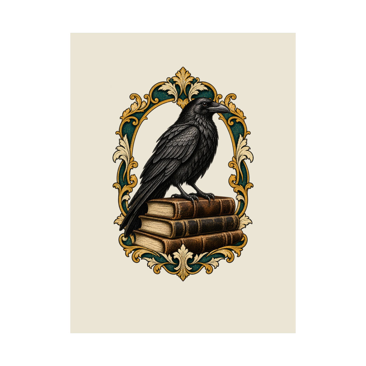 The Raven & the Stacks Poster