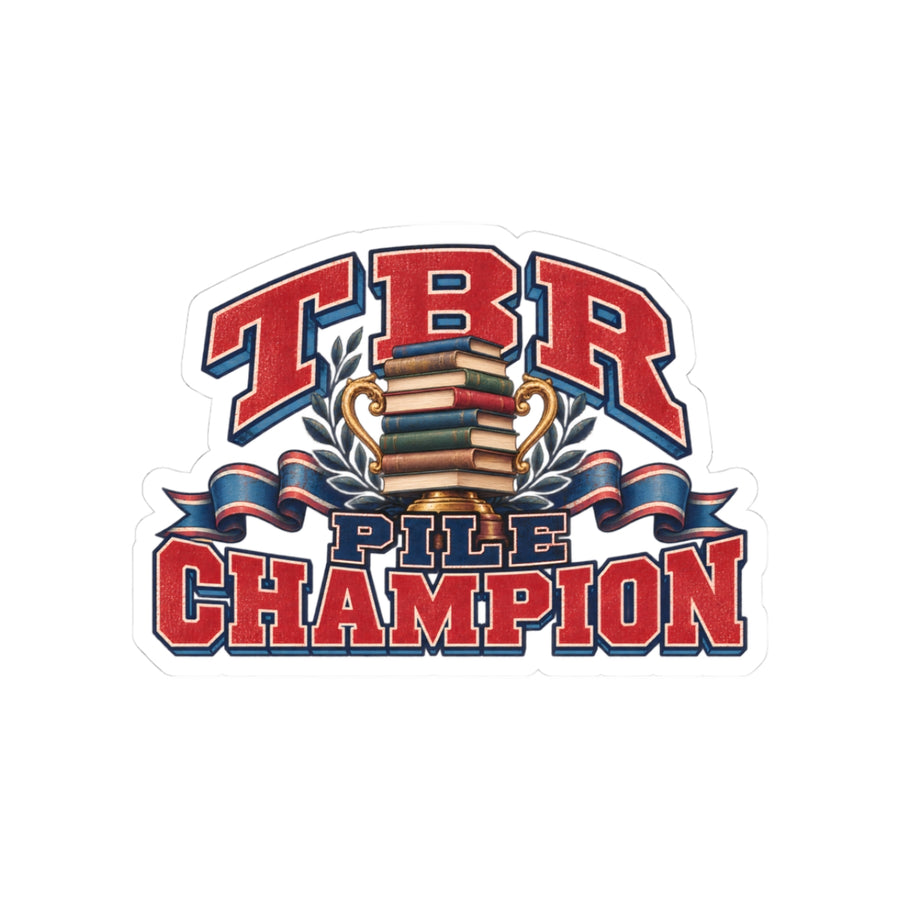 TBR Pile Champion Sticker