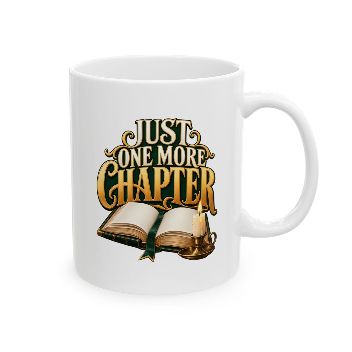 Just One More Chapter Mug