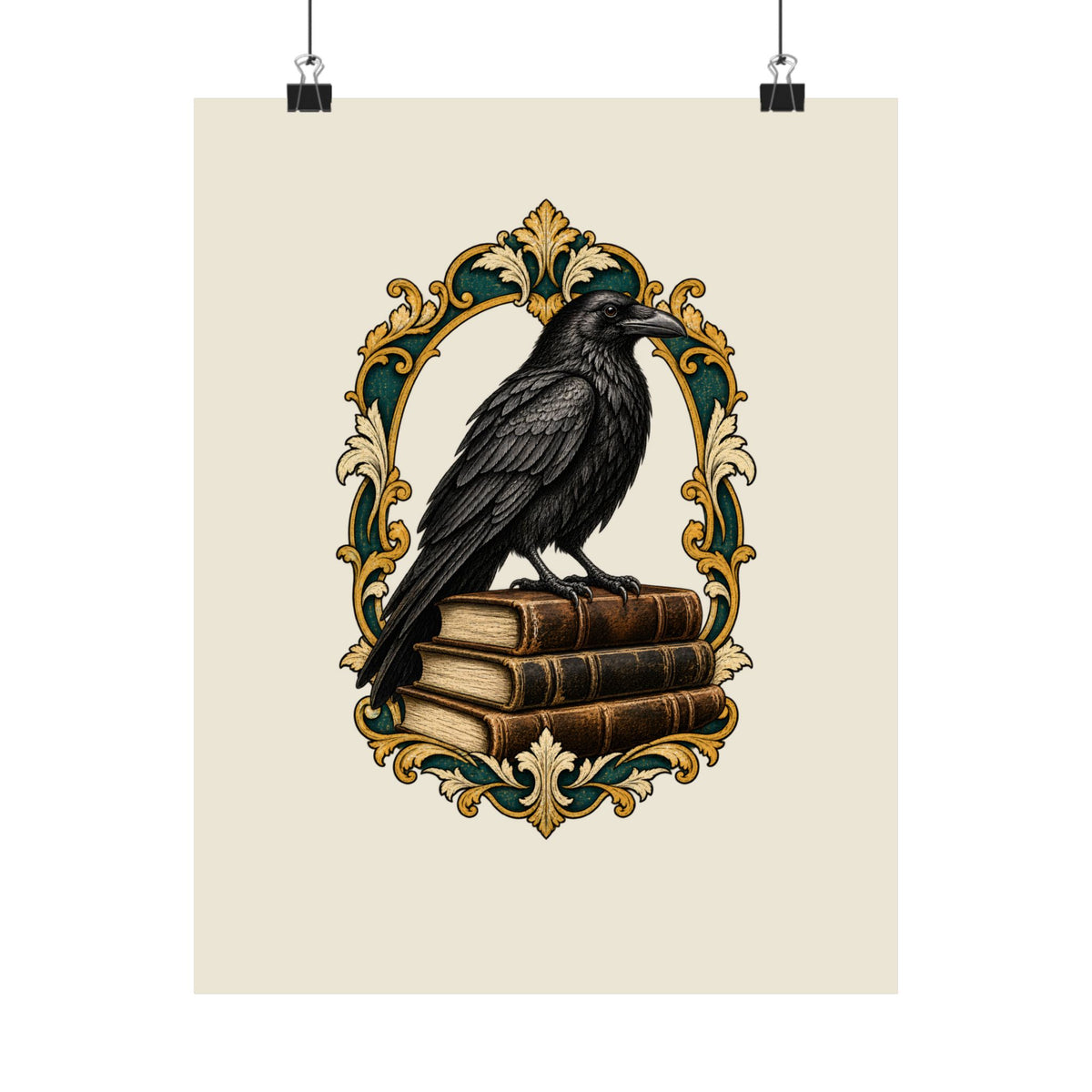 The Raven & the Stacks Poster