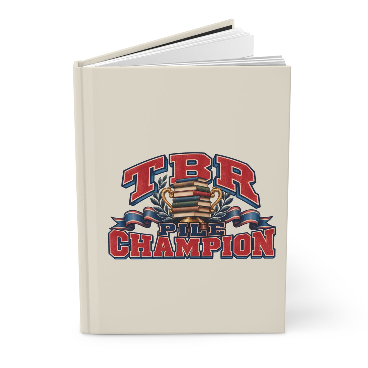 TBR Pile Champion Hardcover Journal