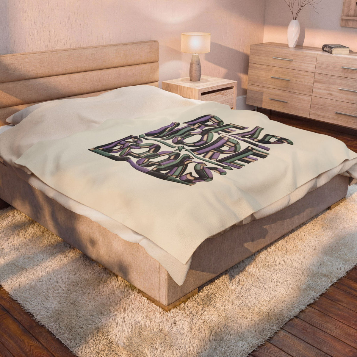 Read More Books Plush Blanket