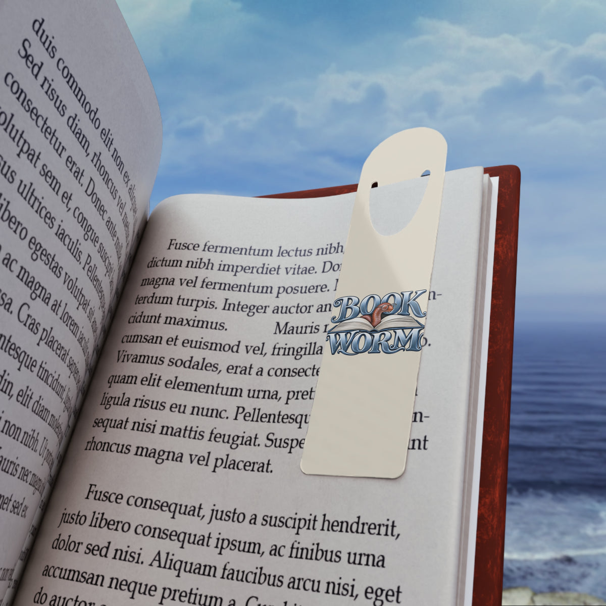 Book Worm Bookmark