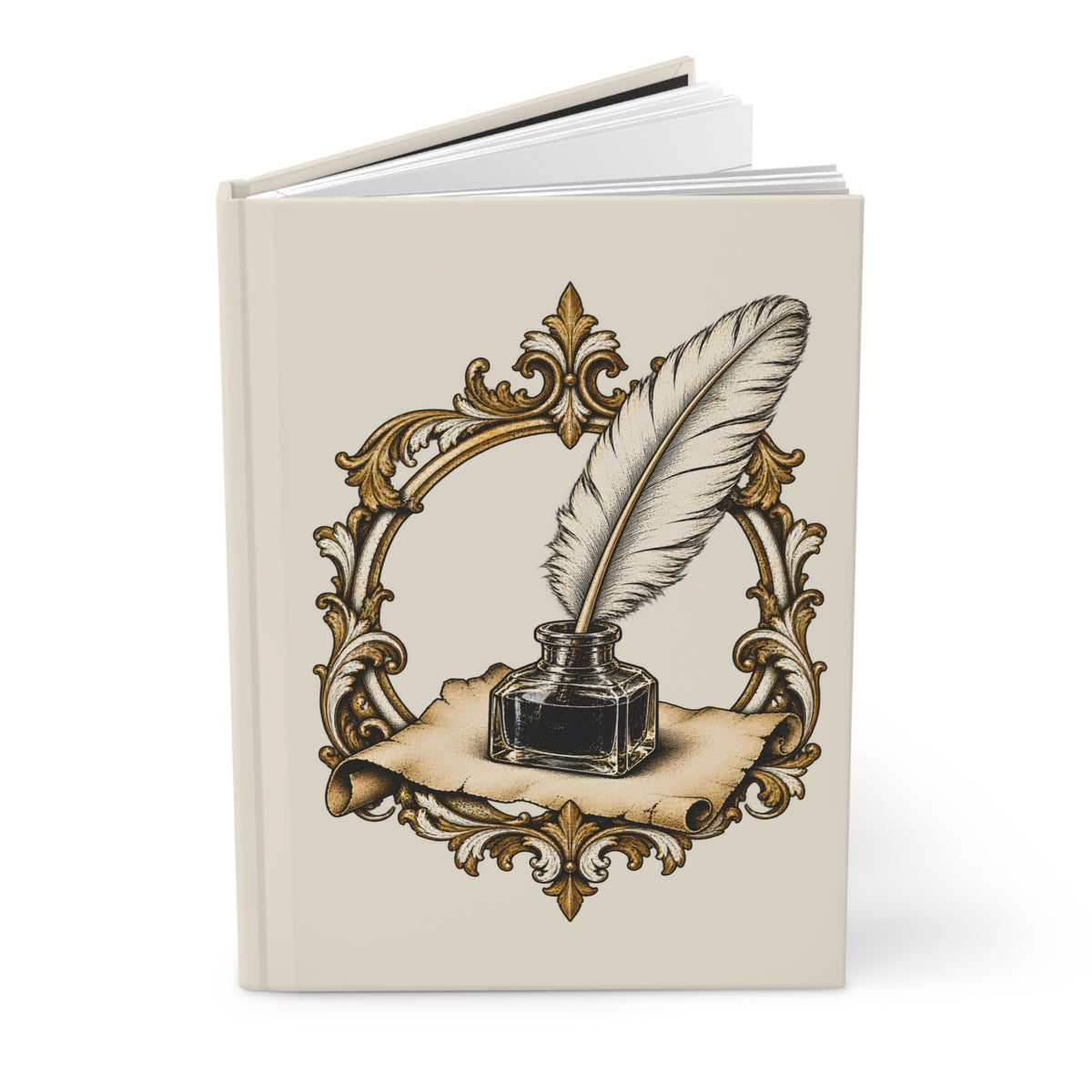 Quill & Inkwell Hardcover Journal