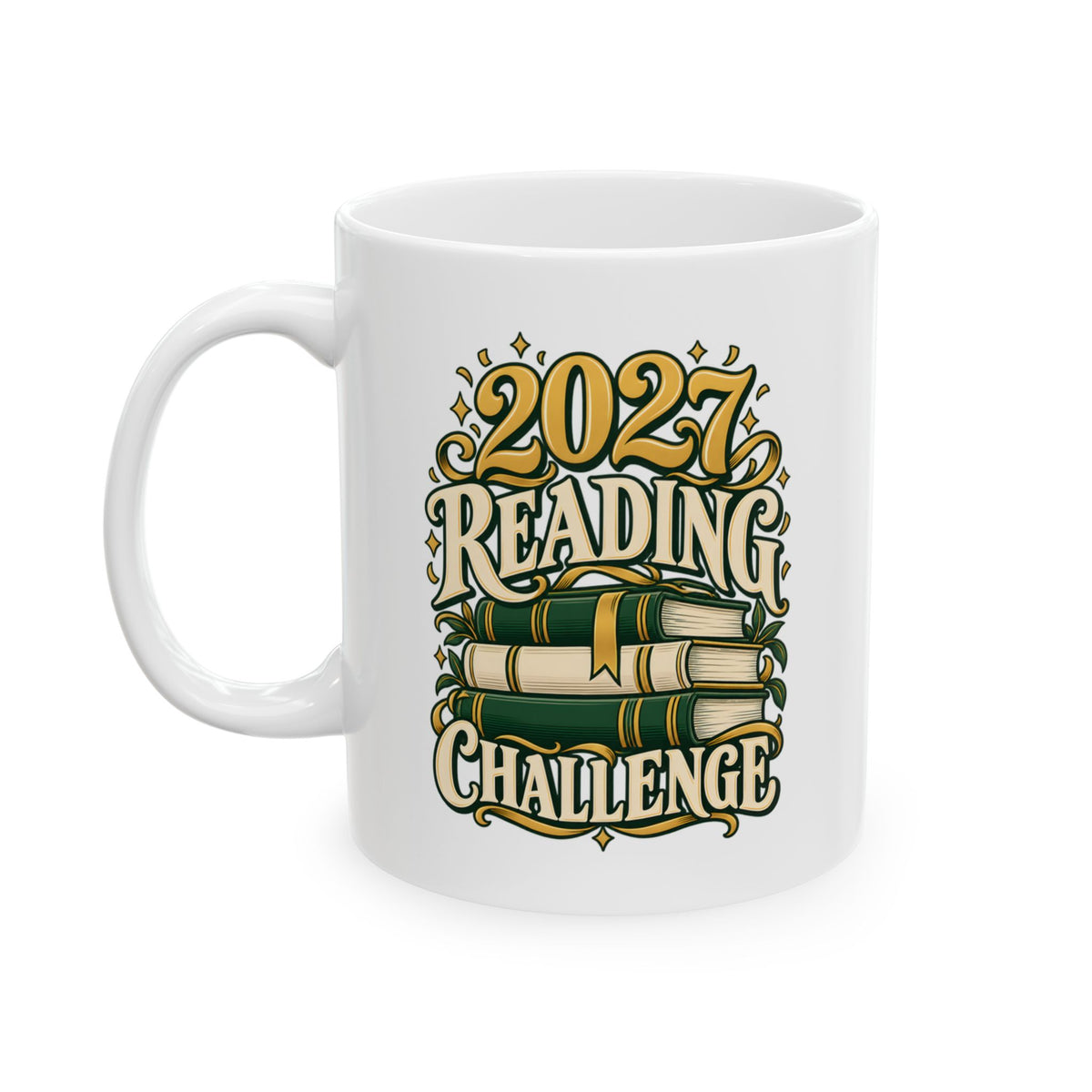 2027 Reading Challenge Mug