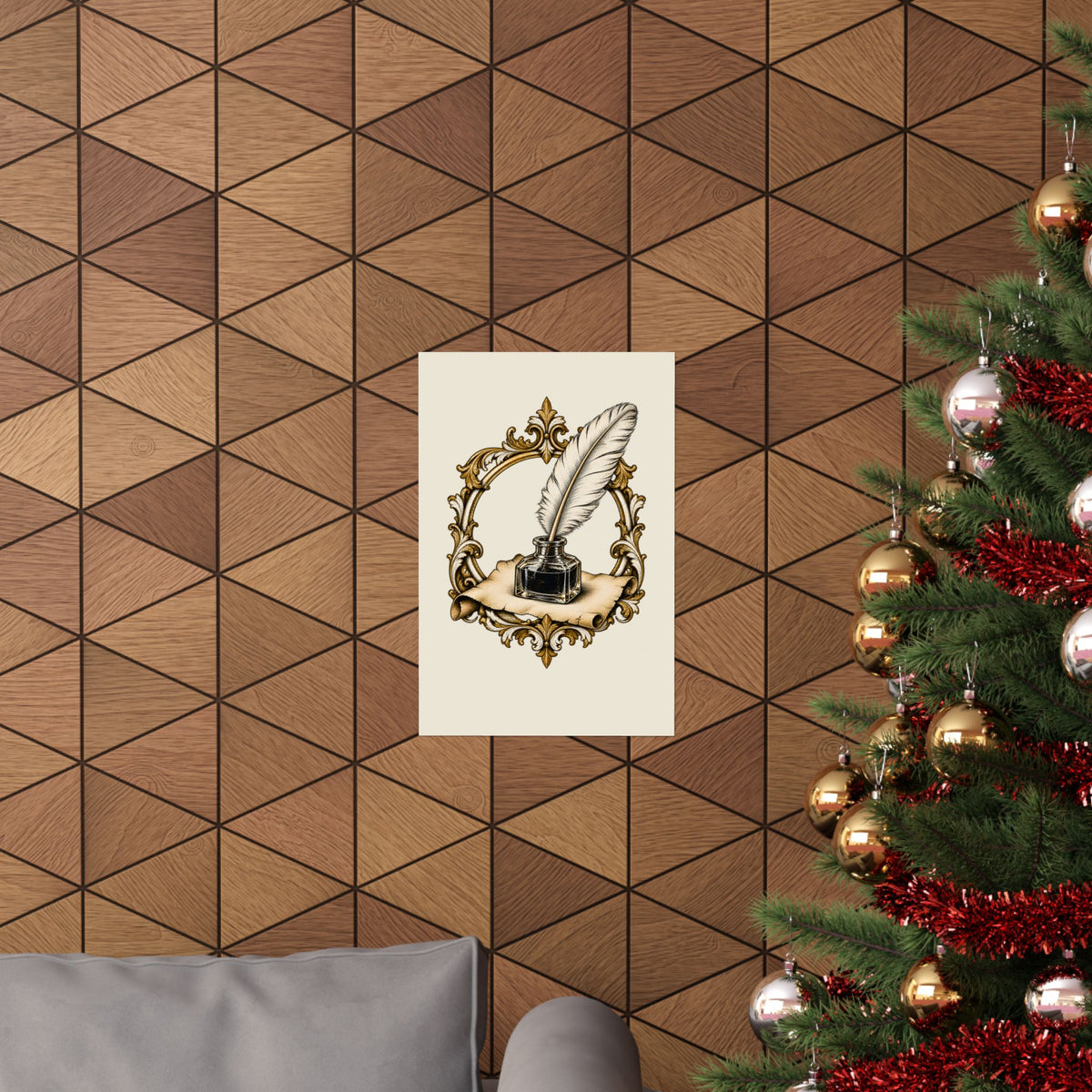Quill & Inkwell Poster