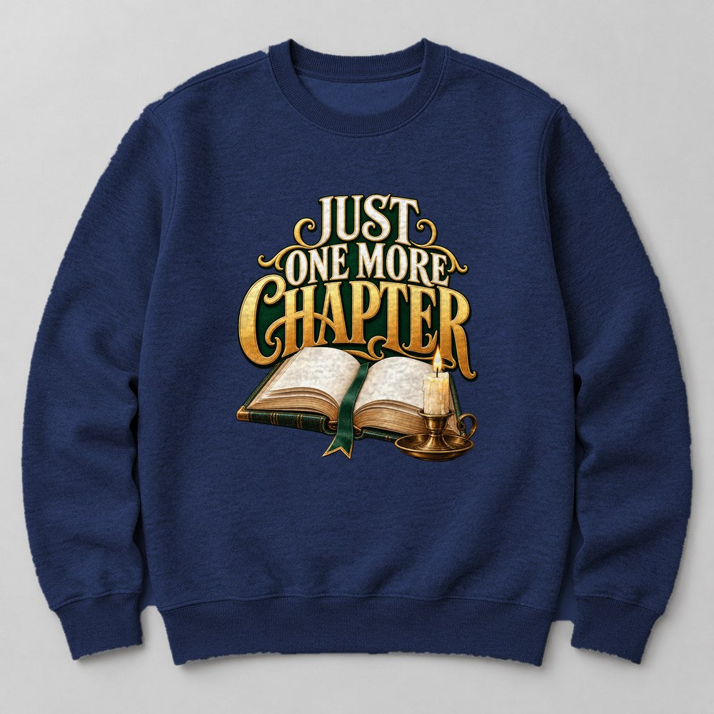 Just One More Chapter Sweatshirt in Navy