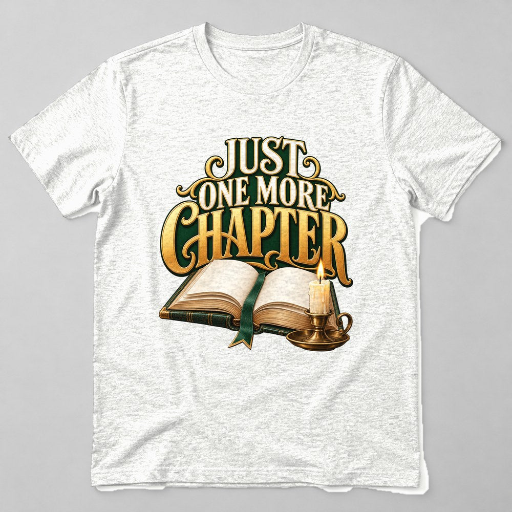 Just One More Chapter T-Shirt in White