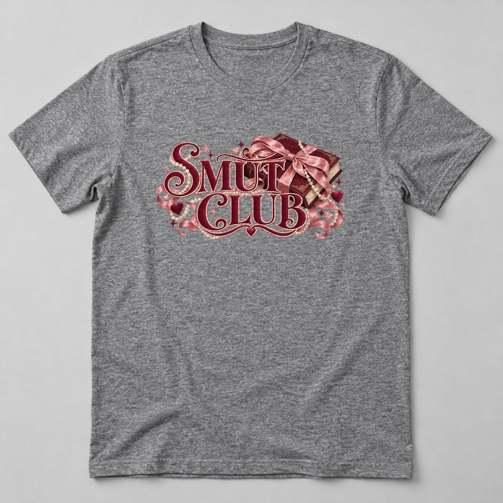 Smut Club T-Shirt in Heather Grey