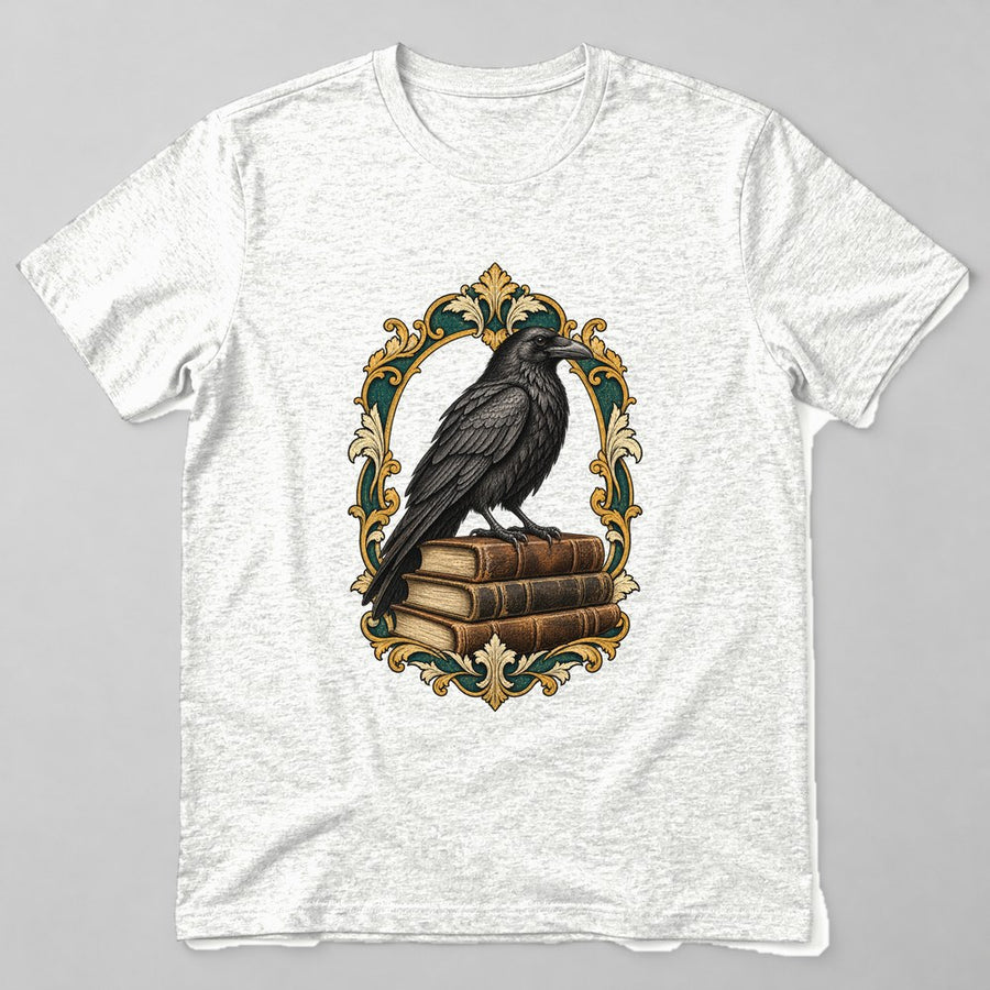 The Raven & the Stacks t-shirt in White