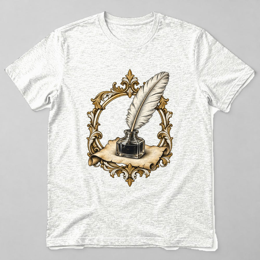 Quill & Inkwell t-shirt in White
