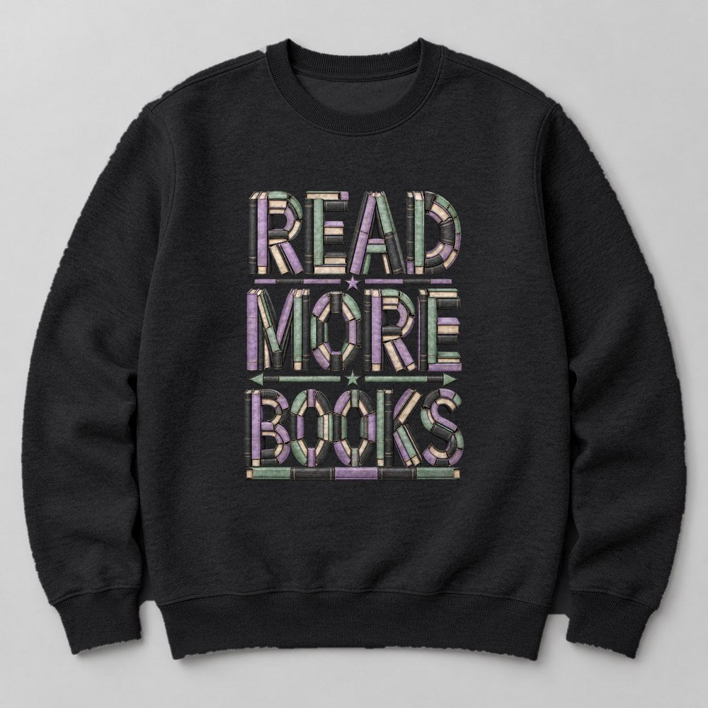 Read More Books Sweatshirt in Black