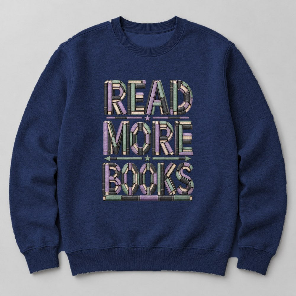 Read More Books Sweatshirt in Navy