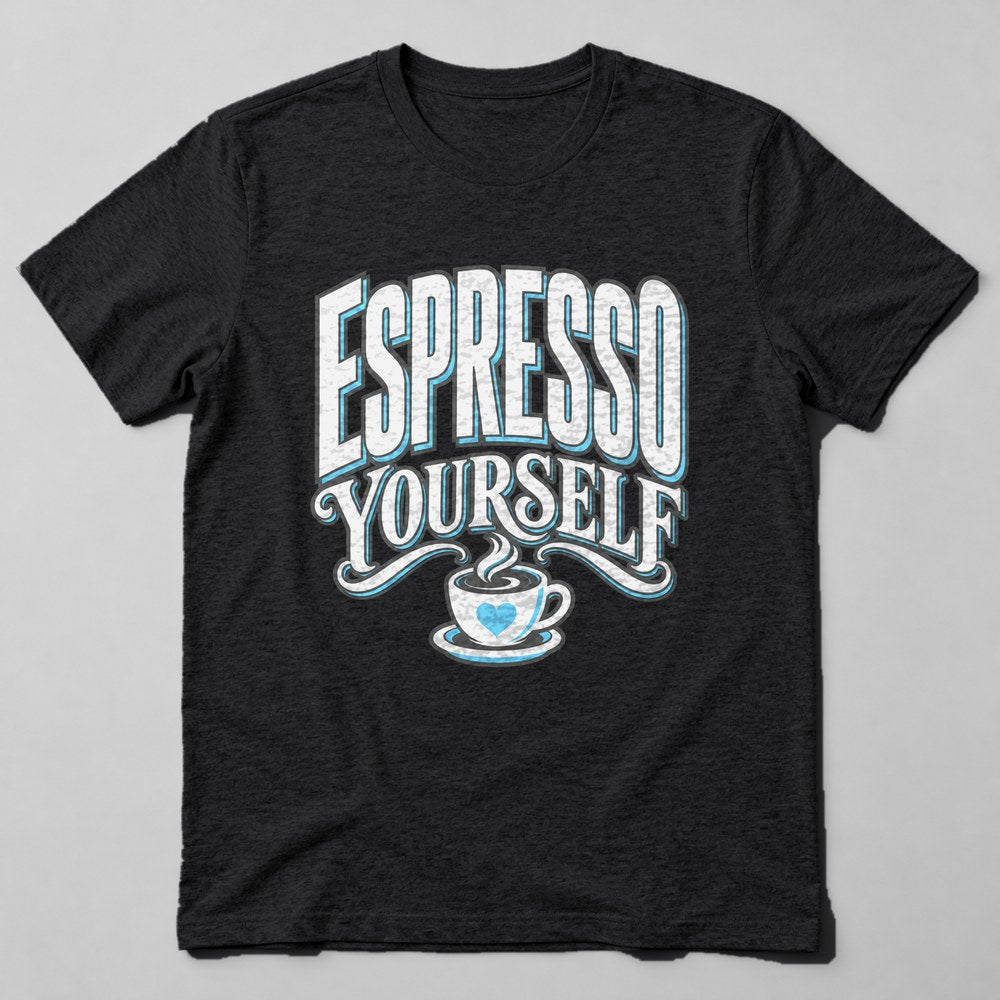 Espresso Yourself T-Shirt in Black