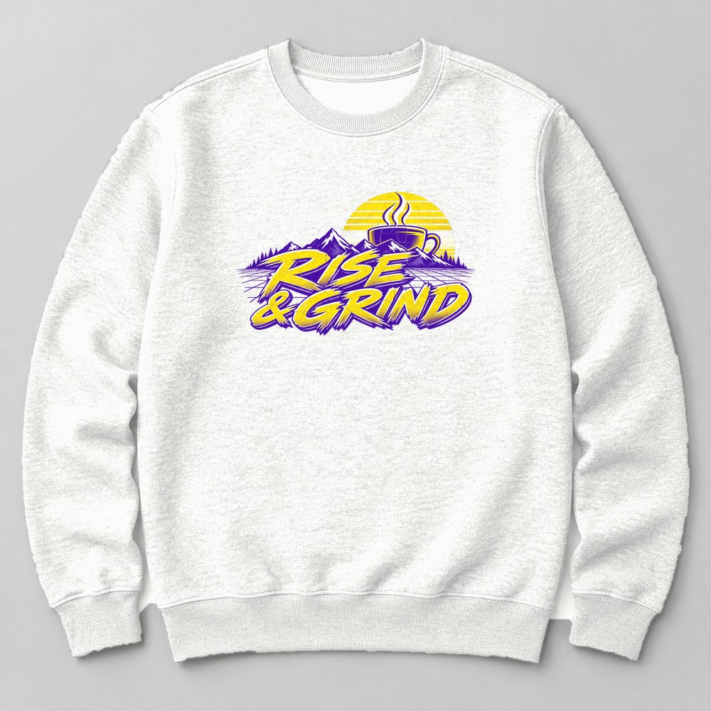 Rise & Grind Sweatshirt in White