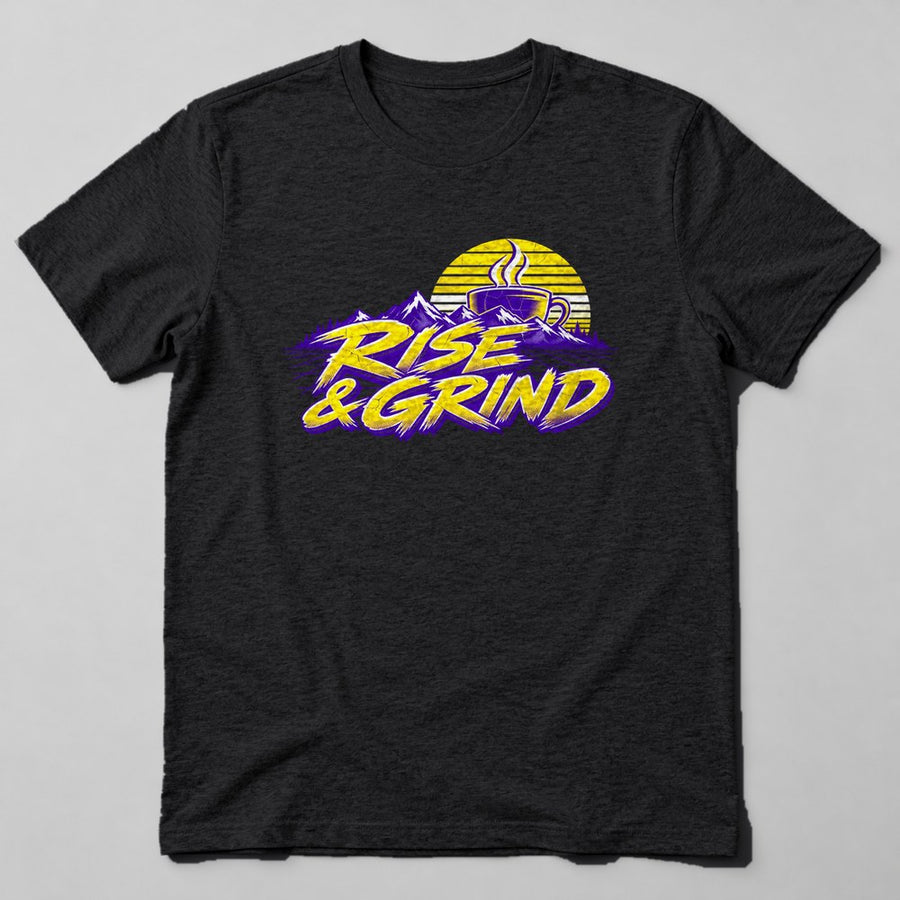 Rise & Grind T-Shirt in Black