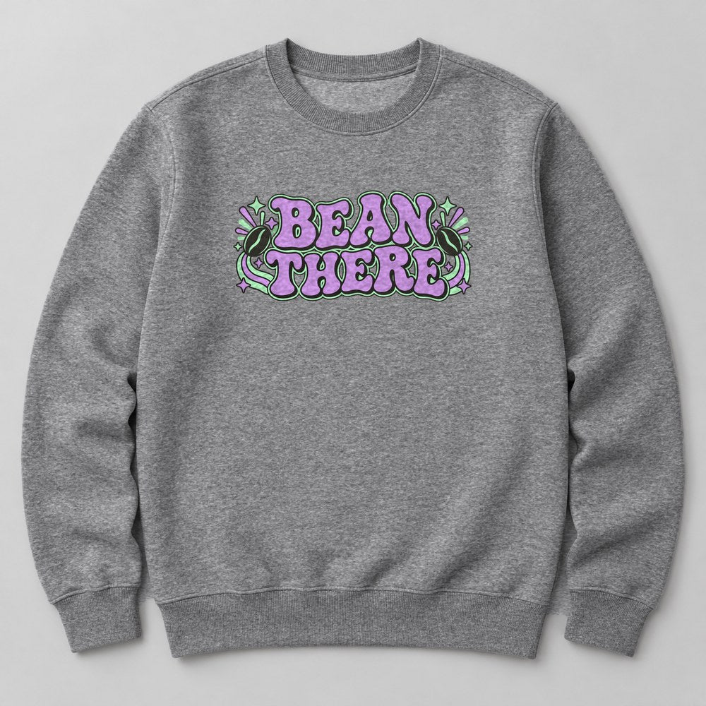 Bean There Sweatshirt in Heather Grey