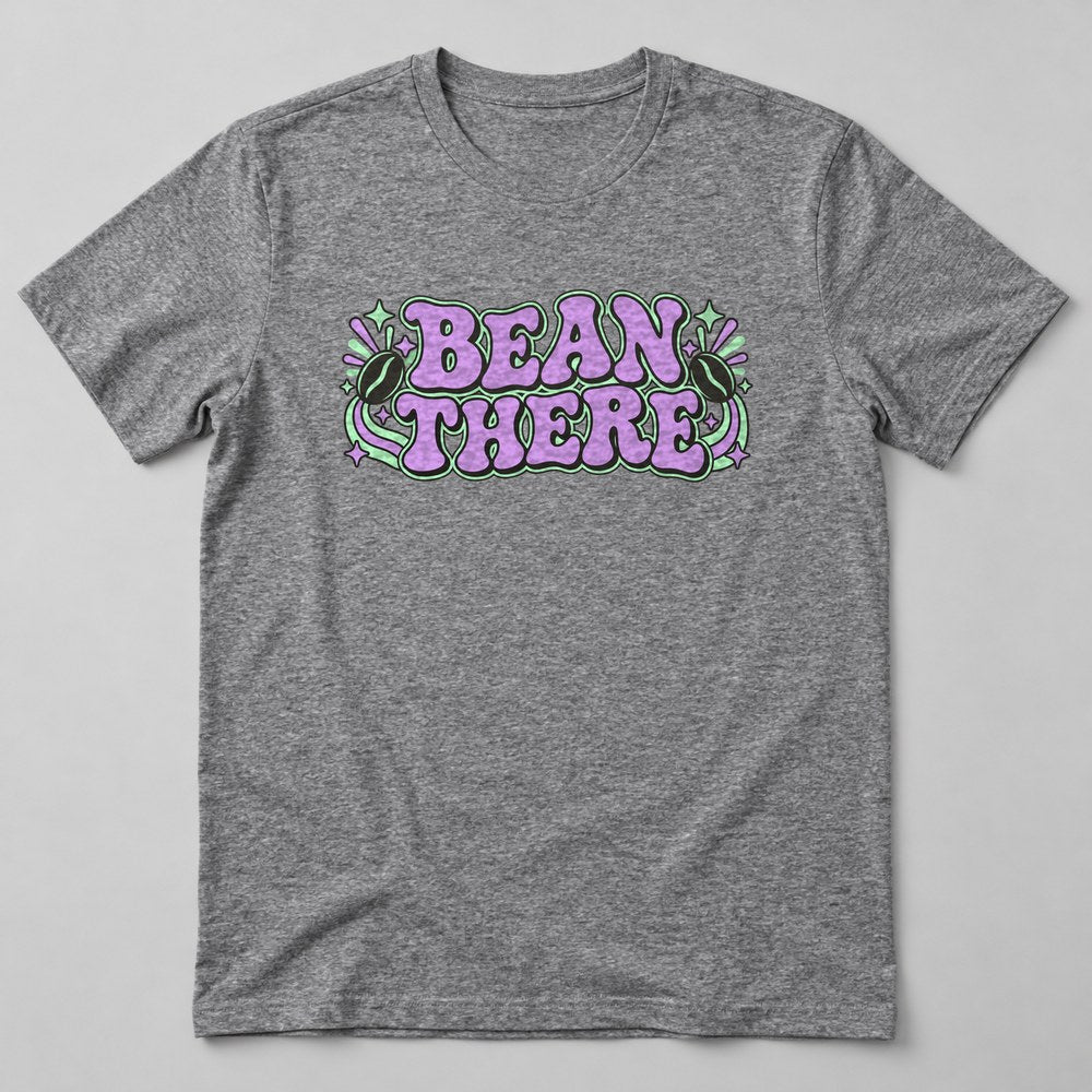 Bean There T-Shirt in Heather Grey