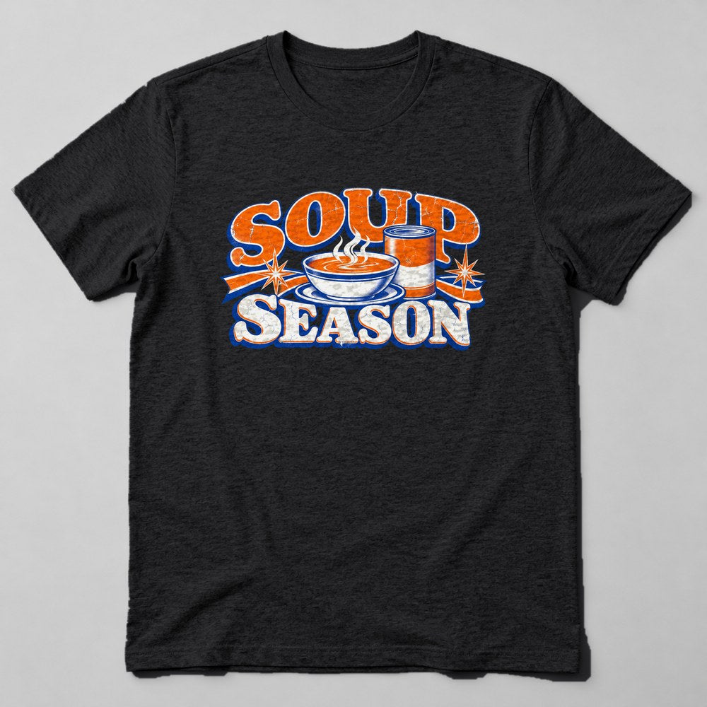 Soup Season T-Shirt in Black