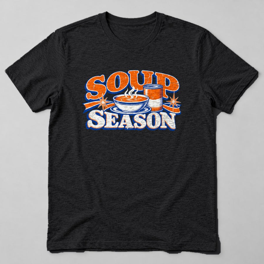 Soup Season T-Shirt in Black