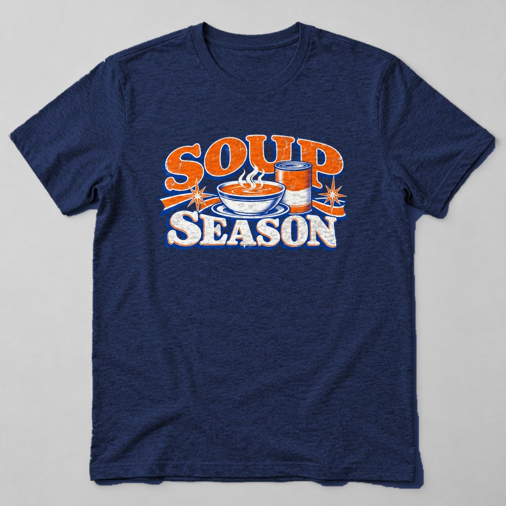 Soup Season T-Shirt in Navy